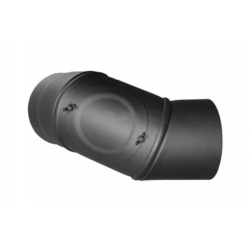 Cot pivotant pentru țevi de fum de 180 mm (2mm)