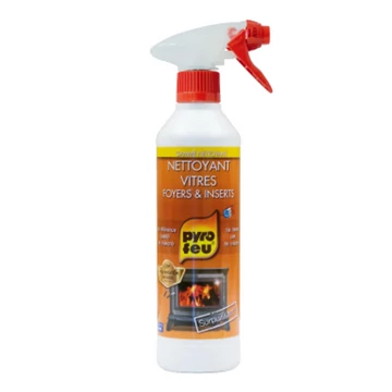 Pyrofeu Spray de curățare a sticlei pentru sobe și șeminee de 500 ml