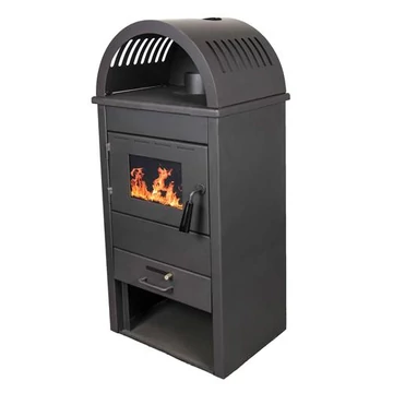 Șemineu curbat de marca Termo Kreka K10