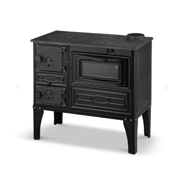 Hunor 304-U sobă de gătit neagră (dreapta)