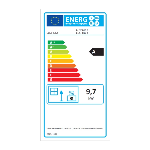 Șemineu curbat de marca Eko B10