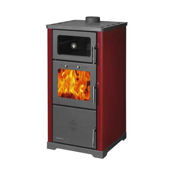 Șemineu cu  parte de cuptor de marca Vera cu focar cu apă (24,9kW)