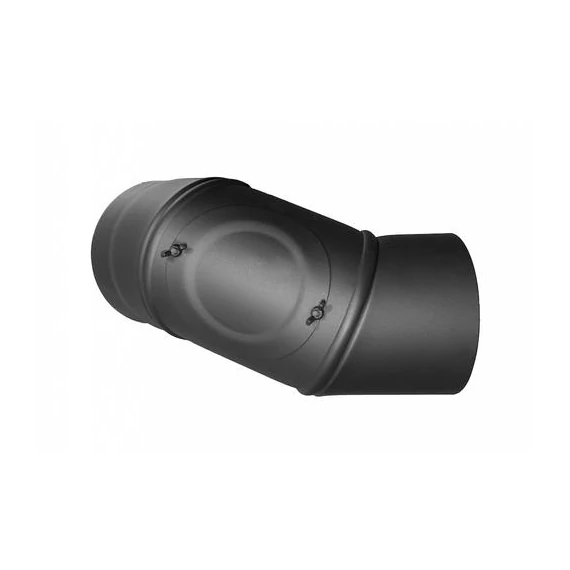 Cot pivotant pentru țevi de fum 120mm (1,5mm)