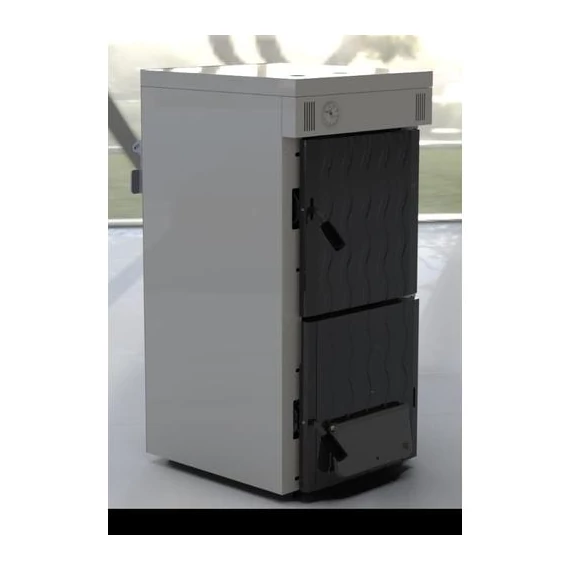 Cazan din fontă cu combustibil solid de marca Hunor LX cu 4 elemente (23kW)