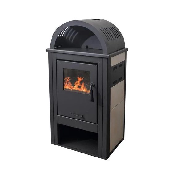 Termo Elegant de marca Lux șemineu curbat (bej)