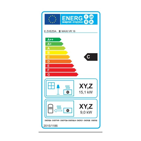 Termo șemineu cu apă de marca Hunor, model VR16