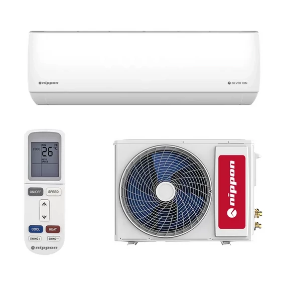 Aparat de aer condiționat split cu invertor Nippon KFR 09DC SILVER ION SILVER ION 2,65kW