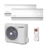 Imagine 1/5 - Airfel 2LMX50N / LTXM25NV1B / LTXM35NV1B (2.8kW + 3.6kW) aparat de aer condiționat cu invertor dual split
