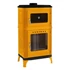 Imagine 1/3 - Hunor 8010 Șemineu cuptor din fontă , galben, 7 kW
