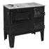 Hunor YTK 210 sparhelt negru (stânga) 7,85 kW