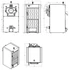 Imagine 2/3 - Cazan din fontă cu combustibil solid de marca Hunor LX cu 4 elemente (23kW)