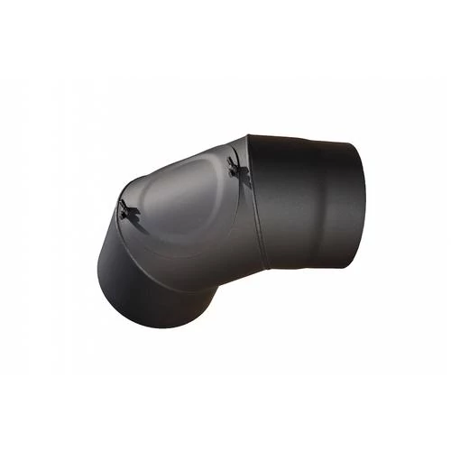 Țeavă de fum cu deschidere de curățare de tip cot 120mm (1,5mm)